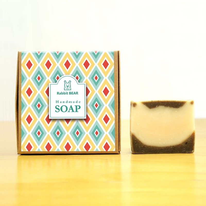 芝麻酪梨洗发沐浴手工冷制皂 (适干、中、油性) ★Rabbit Bear★ - 肥皂/手工皂 - 其他材质 咖啡色