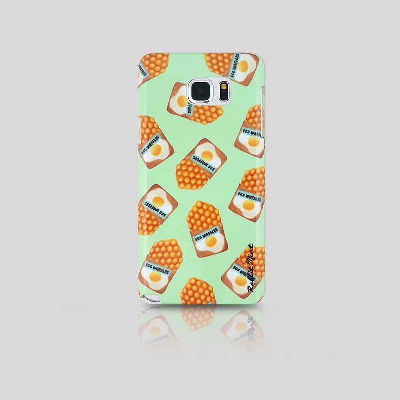 (Rabbit Mint) 薄荷兔手机壳 - 港式美食系列 ( 鸡蛋仔 ) - Samsung Note 5 (00095) - 手机壳/手机套 - 塑料 黄色