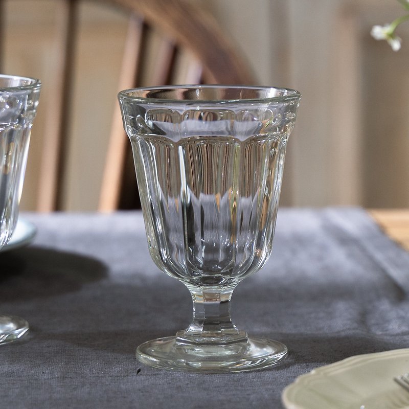 安茹低脚杯 - 杯子 - 玻璃 透明