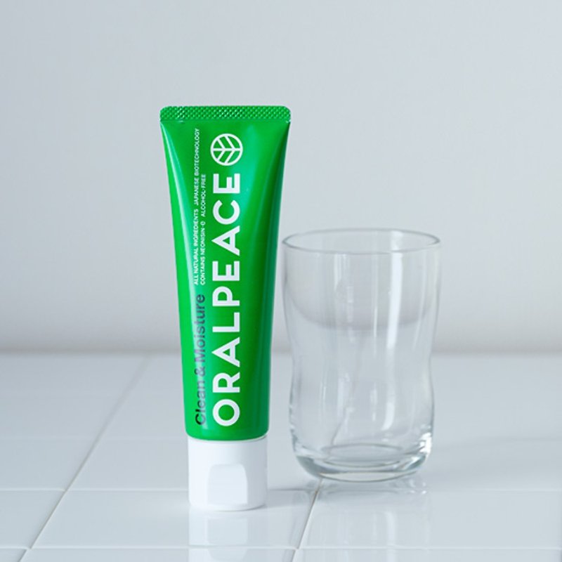 人用湿润原味酵素牙膏 日本专利原装 ORALPEACE口乐平 牙周凝露 - 牙刷/口腔清洁 - 浓缩/萃取物 绿色