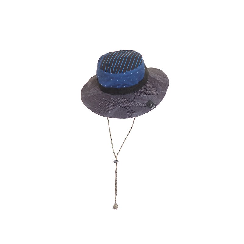 登山帽 Scrap Bucket Hat | 香港手造 - 帽子 - 聚酯纤维 