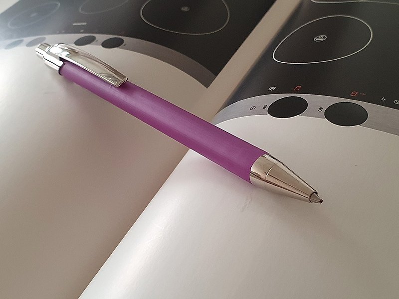 Ballograf | 瑞典笔 Rondo Soft 真紫 原子笔 新品限量 - 铅笔/自动铅笔 - 其他金属 紫色