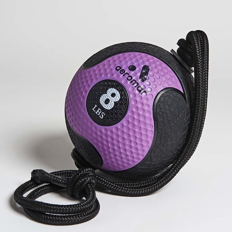 美国Aeromat强力绳索药球-8磅 - 运动/健身用品 - 其他材质 紫色