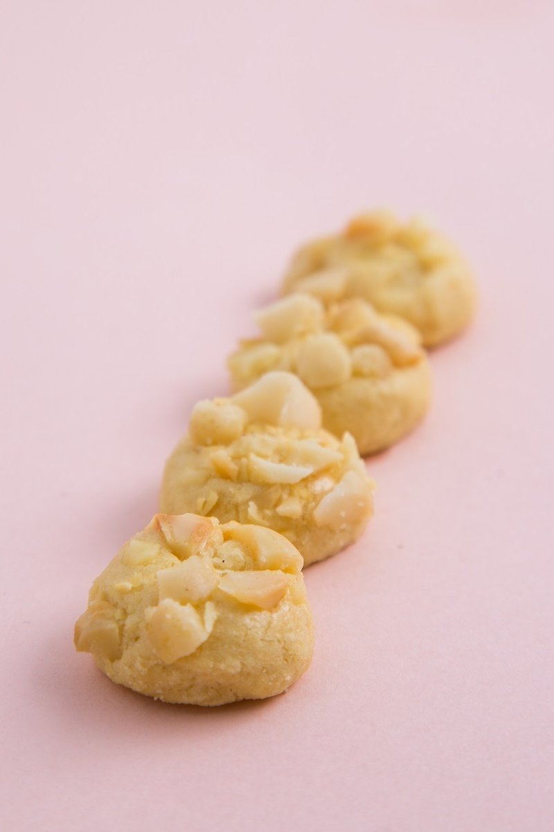 AMOUREUX纯爱甜心-夏威夷果仁酥饼 - 蛋糕/甜点 - 新鲜食材 黄色