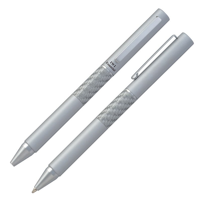 【IWI】Essential基础系列 0.7mm黑色油性原子笔-玻璃纤维 - 圆珠笔/中性笔 - 其他金属 