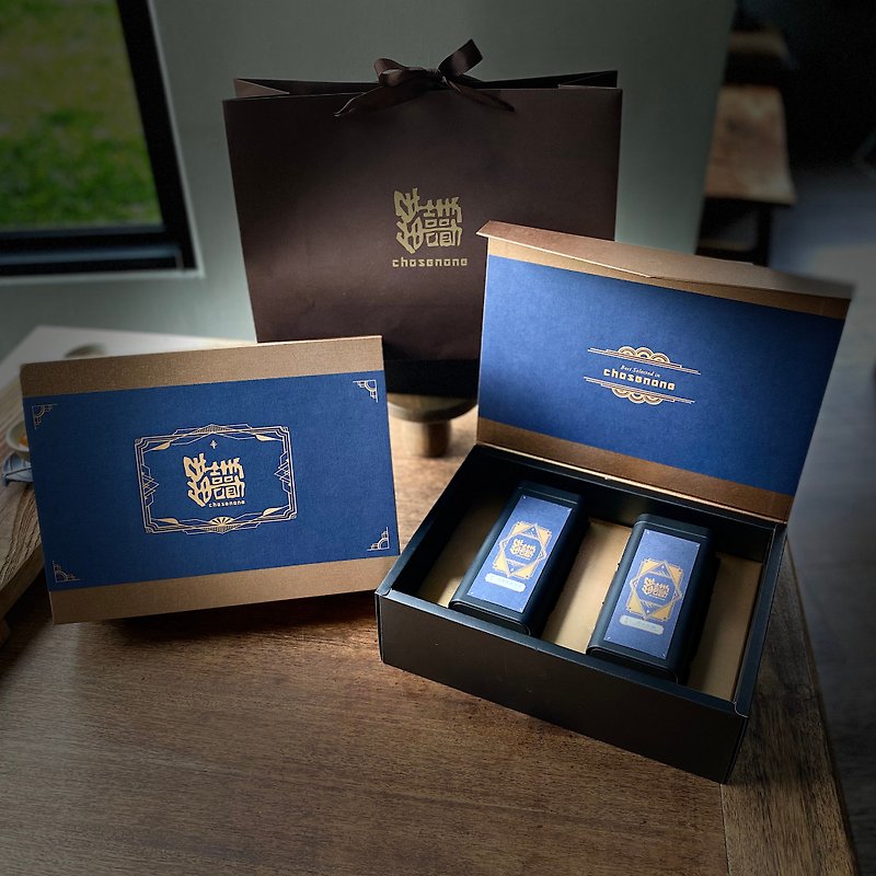 无忧经典茶叶礼盒A-高山乌龙+熟果乌龙 新年礼盒 - 茶 - 新鲜食材 蓝色