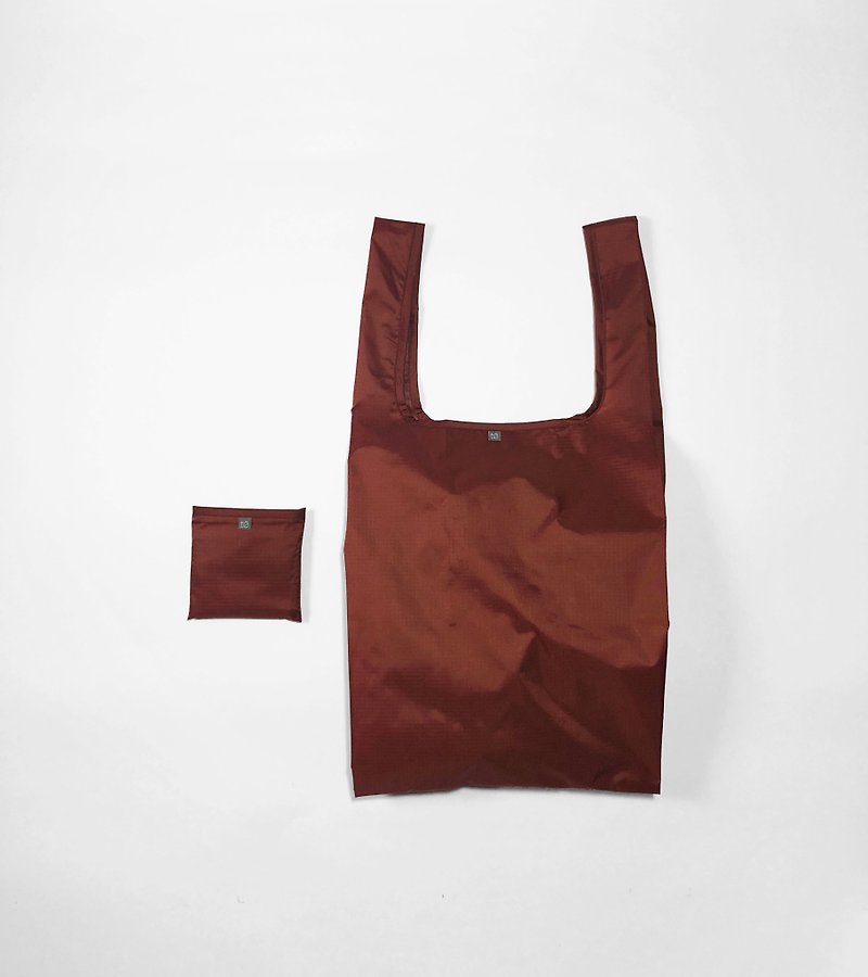 U3 三号环保购物袋 / 棕红 - 手提包/手提袋 - 聚酯纤维 红色