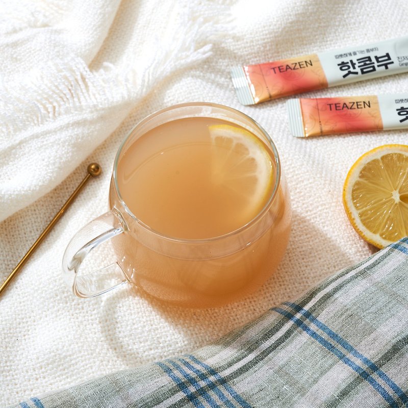 TEAZEN (柠檬生姜风味) 养生康普茶 30条装 | 强免疫 | 驱寒美白 - 健康/养生 - 浓缩/萃取物 