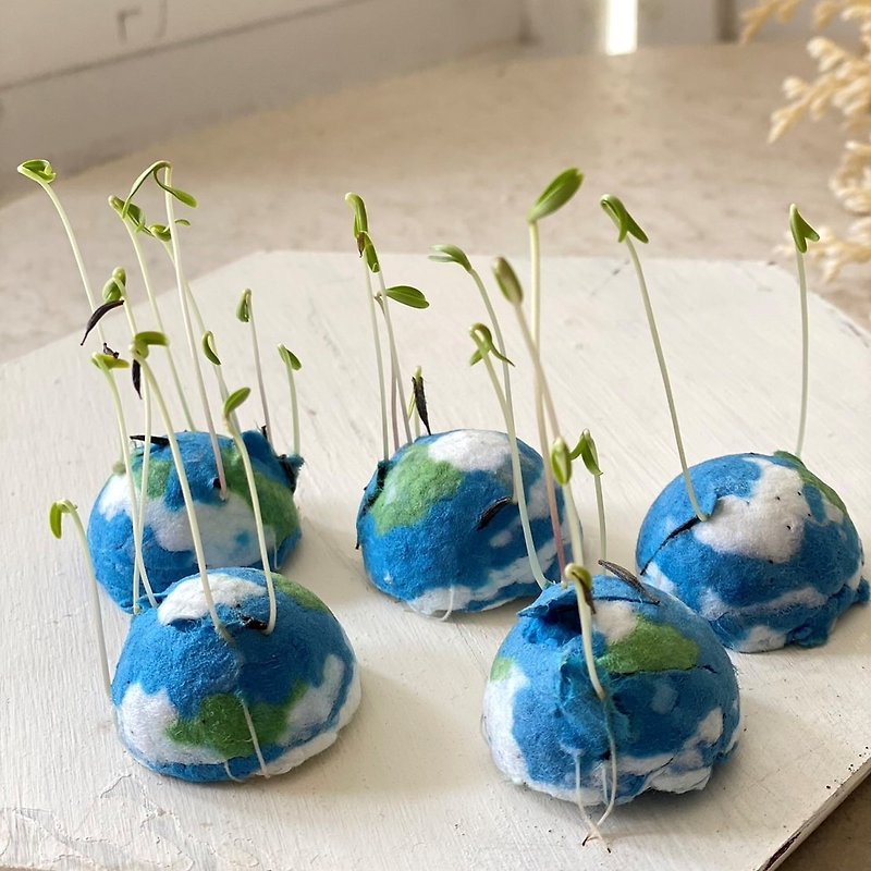 地球种子卡|地球日 - 植栽/盆栽 - 纸 