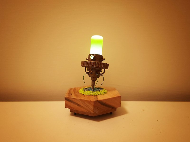 Milestone  小さなランプ - 灯具/灯饰 - 木头 绿色
