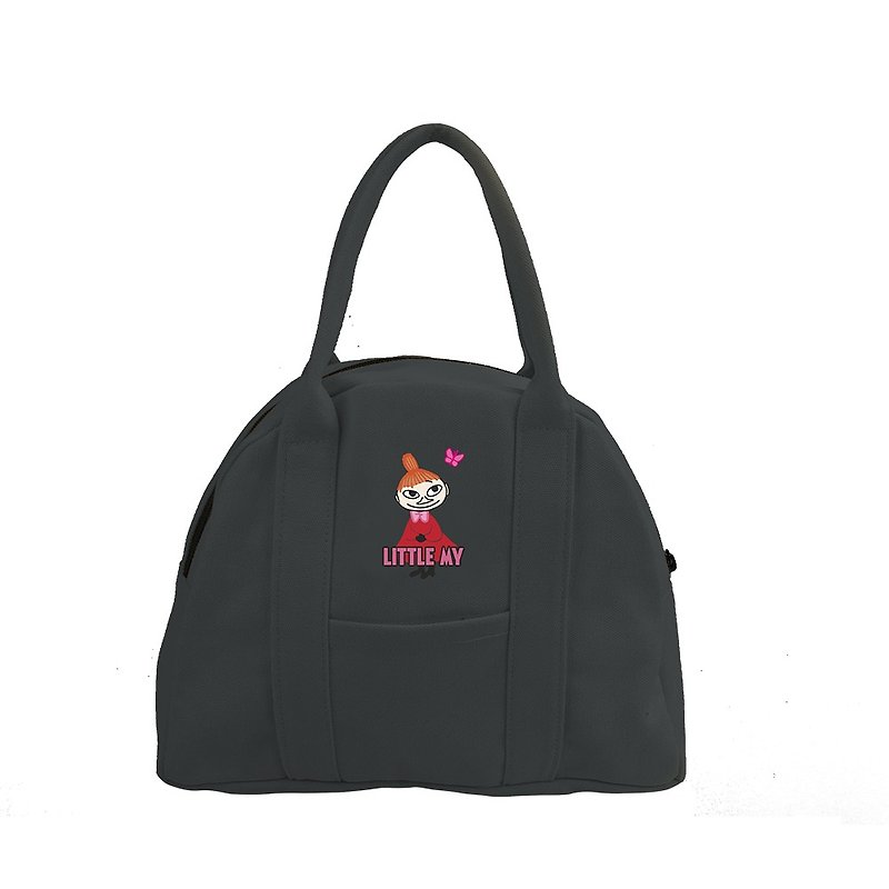Moomin噜噜米授权-半月形手提包(黑),AE01 - 手提包/手提袋 - 棉．麻 红色