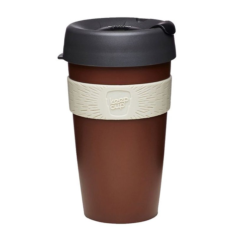 澳洲 KeepCup 随手咖啡杯 羽量系列 L - 海盗 - 咖啡杯/马克杯 - 塑料 咖啡色