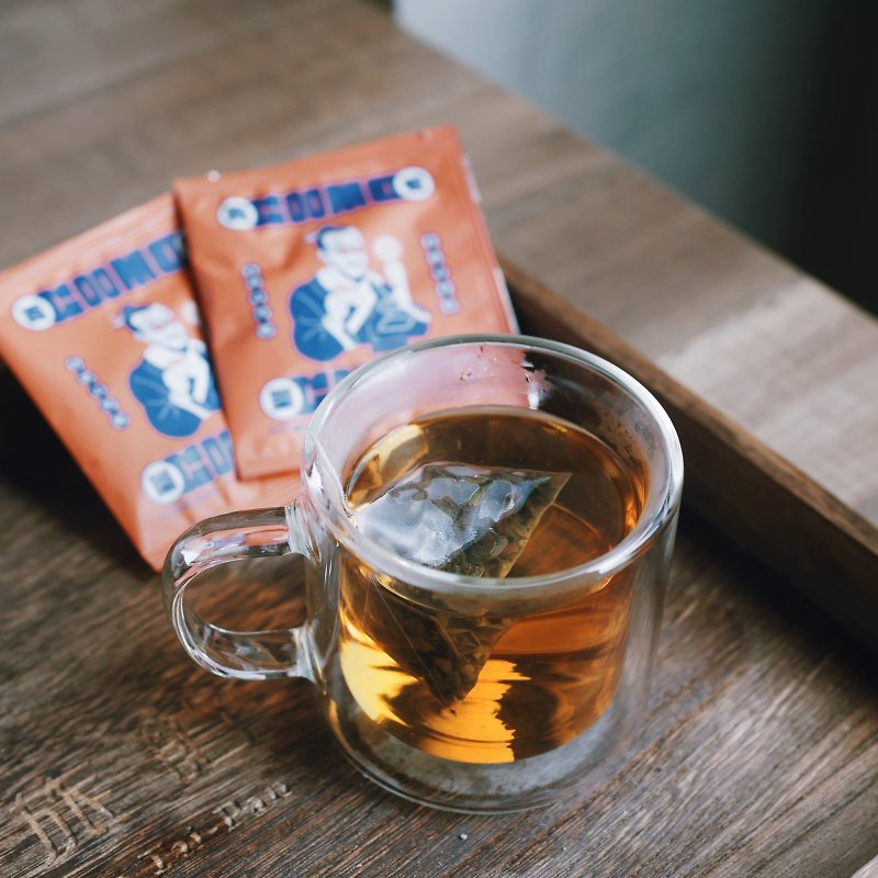 丰润回甘 | 有醇 ! 阿里山乌龙 | 台湾原叶茶包 8入盒装 - 茶 - 新鲜食材 蓝色