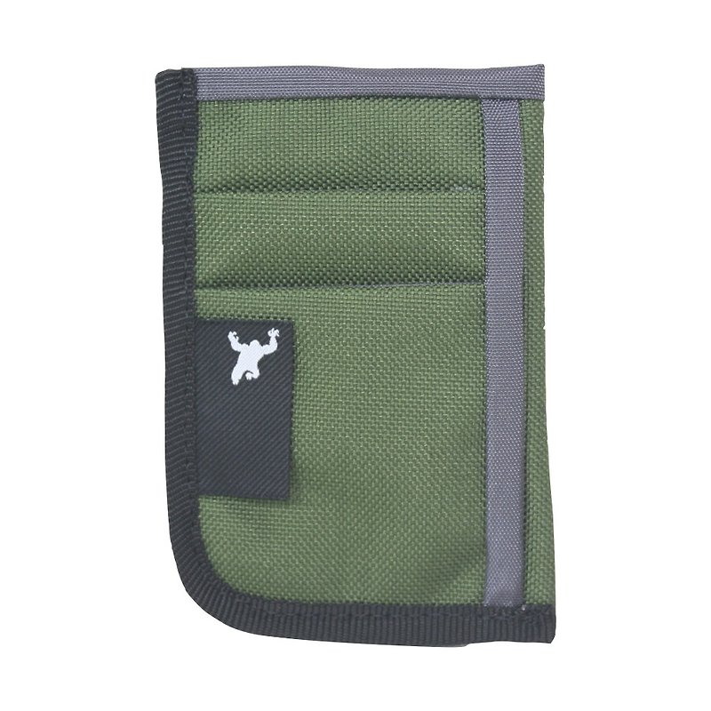 Greenroom136 - Pocketbook Slim - Slim wallet - Green - 皮夹/钱包 - 防水材质 绿色