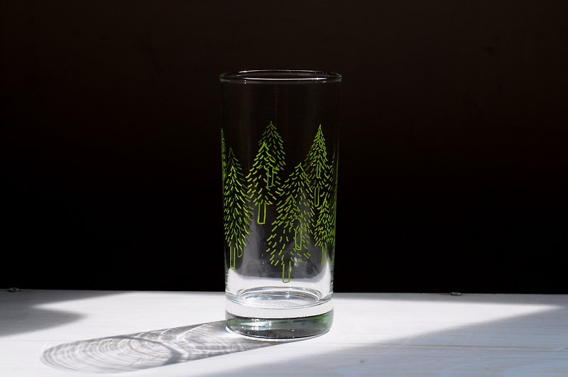 1983ER-自然系玻璃杯-森林-400ml - 茶具/茶杯 - 玻璃 绿色