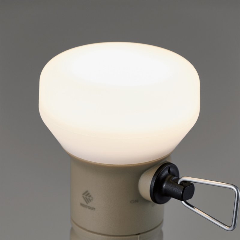 ELECOM NESTOUT LAMP-1 LED灯 MAX 300lm 沙黄 - 野餐垫/露营用品 - 其他材质 橘色