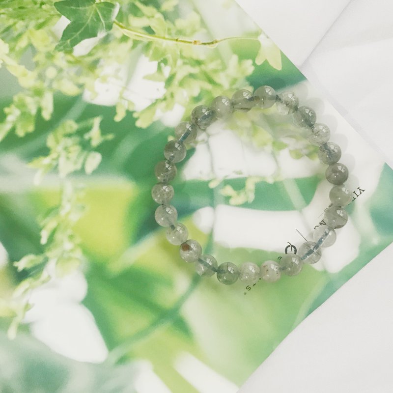 绿幽灵水晶 手串手环 - 手链/手环 - 水晶 绿色