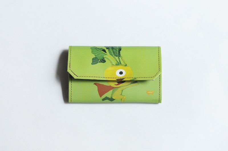小纸包/卡片零钱包 - 大头菜小妖怪 - 皮夹/钱包 - 纸 绿色