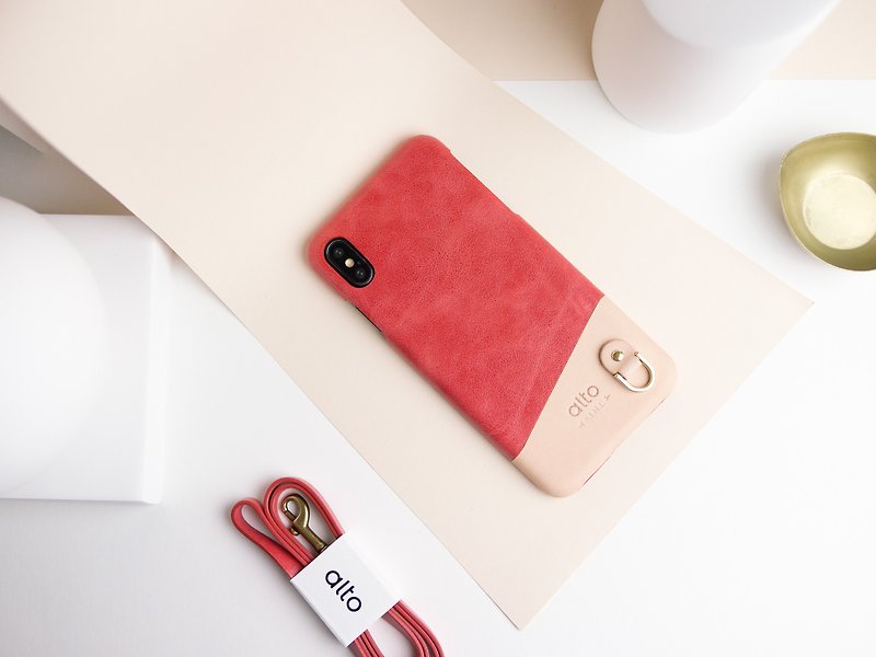 alto 皮革手机壳 iPhone XR/XsMax -红 // 无 - 手机壳/手机套 - 真皮 红色