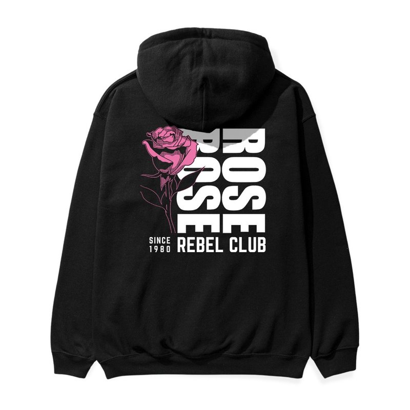 【Creeps Original】Rebel Club Heavyweight Fleece Hoodie - 中性连帽卫衣/T 恤 - 棉．麻 多色