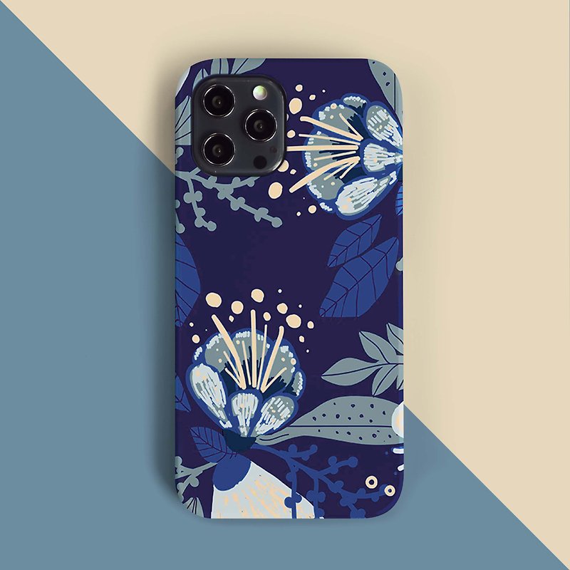 Spring Flower-purple Phone case - 手机壳/手机套 - 塑料 蓝色