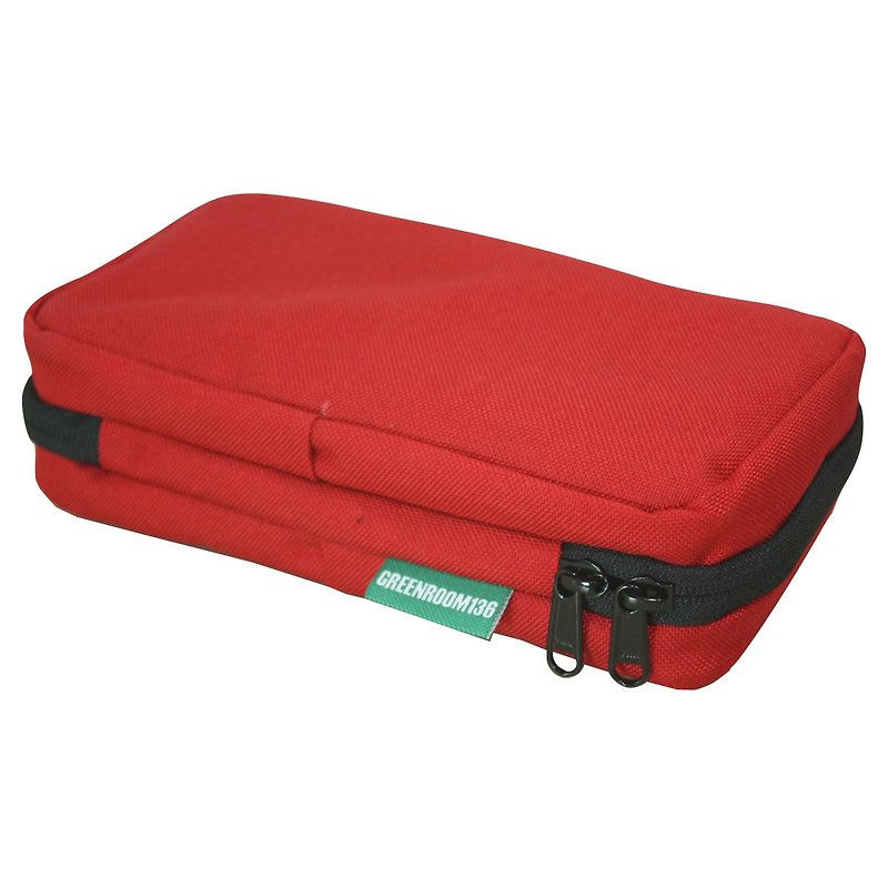 Greenroom136 - PencilPusher - Pencil case - Red - 铅笔盒/笔袋 - 防水材质 红色