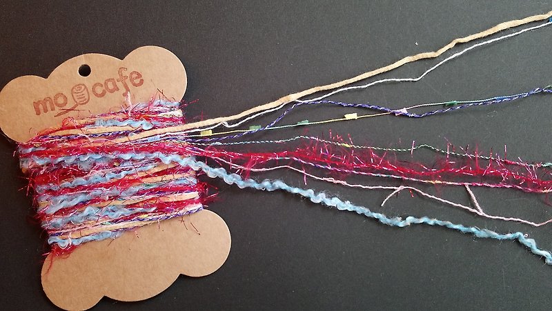 日本混合纱线 - 编织/刺绣/羊毛毡/裁缝 - 聚酯纤维 多色