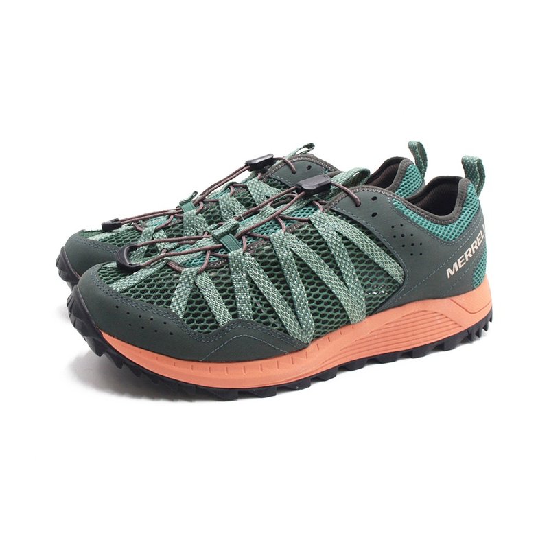 MERRELL WILDWOOD AEROSPORT水陆两栖速干运动鞋 男鞋-绿色 - 男款运动鞋/球鞋 - 其他材质 