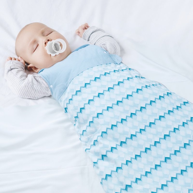 防踢被-婴儿防踢被睡袋-naforye 拉孚儿 - 婴儿床上用品 - 棉．麻 蓝色