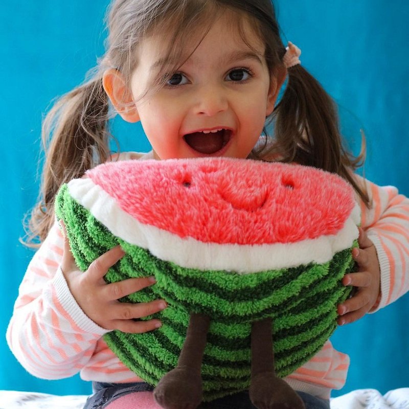 Amuseable Watermelon 西瓜娃娃 约39厘米 - 玩偶/公仔 - 聚酯纤维 红色