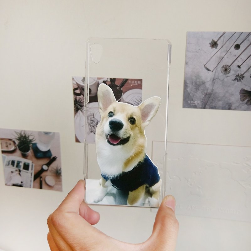 定制化宠物照片透明手机壳 - 手机壳/手机套 - 其他材质 透明