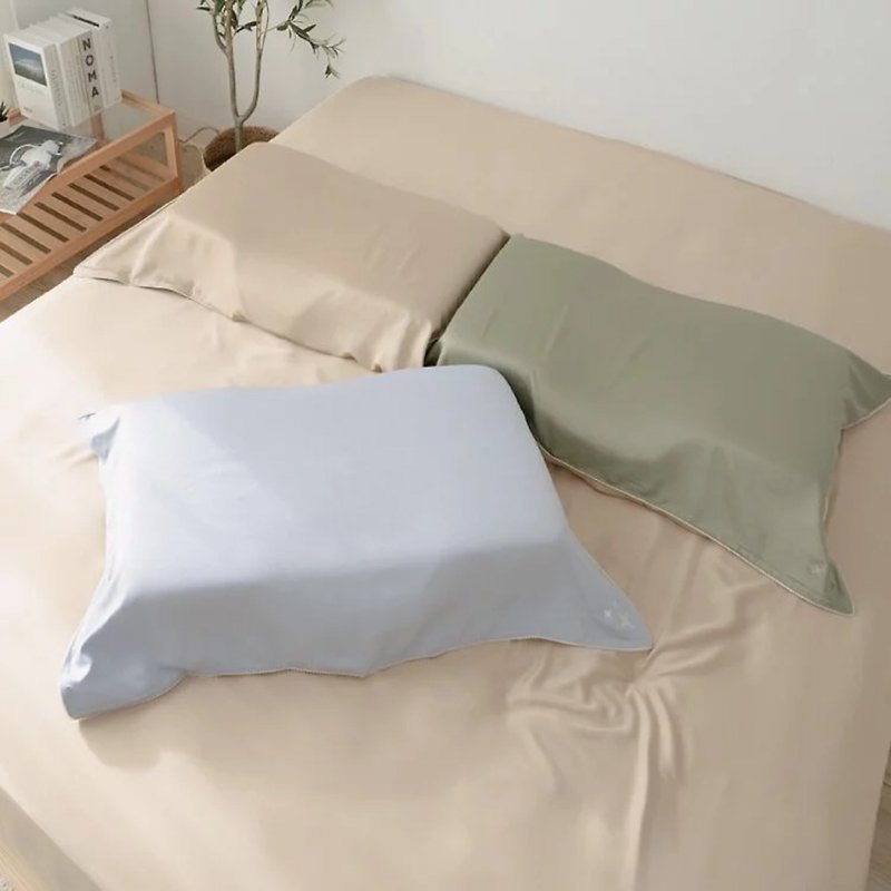 LoveFu 竹眠亲肤枕头套2入 - 最高等级 守护睡眠 - 寝具 - 竹 绿色