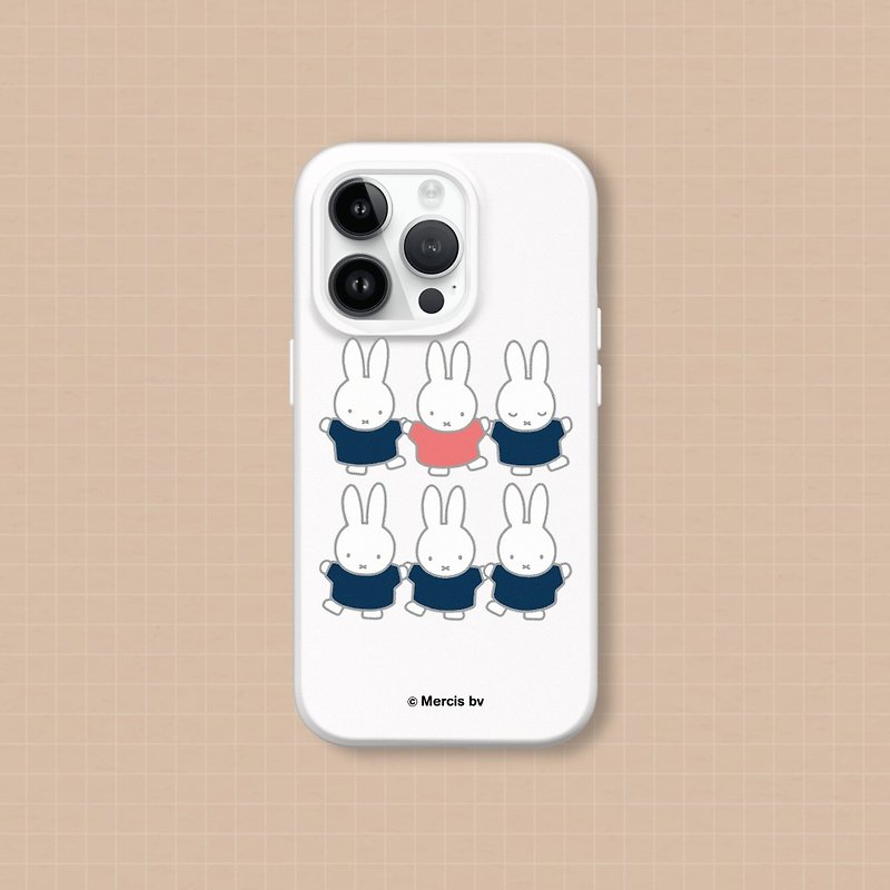 【Pinkoi x miffy】SolidSuit经典防摔背盖手机壳-都是Miffy - 手机配件 - 塑料 多色