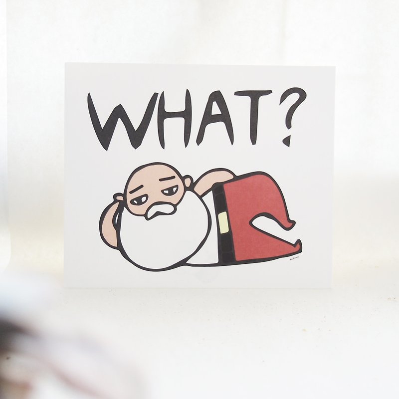 怎样-圣诞卡 - 卡片/明信片 - 纸 白色
