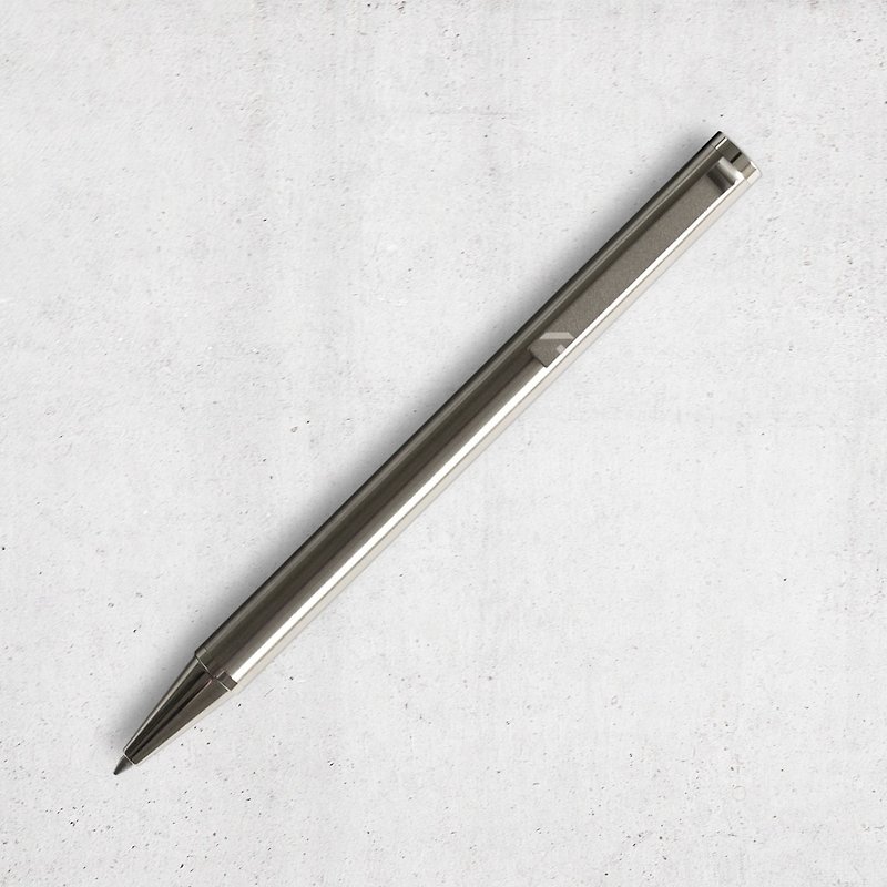 启点系列 不锈钢圆珠笔 (银) - 圆珠笔/中性笔 - 其他金属 灰色