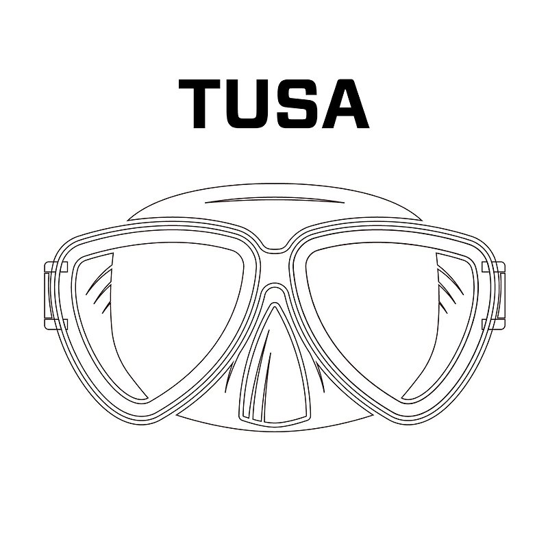 #270Pro PURE 防雾贴 TUSA 系列 面镜除雾 面镜贴 除雾剂 水肺 - 运动配件 - 其他材质 透明