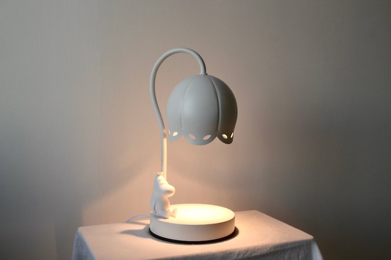 不锈钢 蜡烛/烛台 白色 - 姆明融蜡灯 — Moomin芬兰授权
