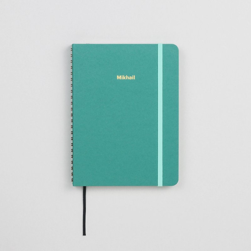 Plain Jade A5 笔记本 / 写生簿 - 笔记本/手帐 - 纸 绿色