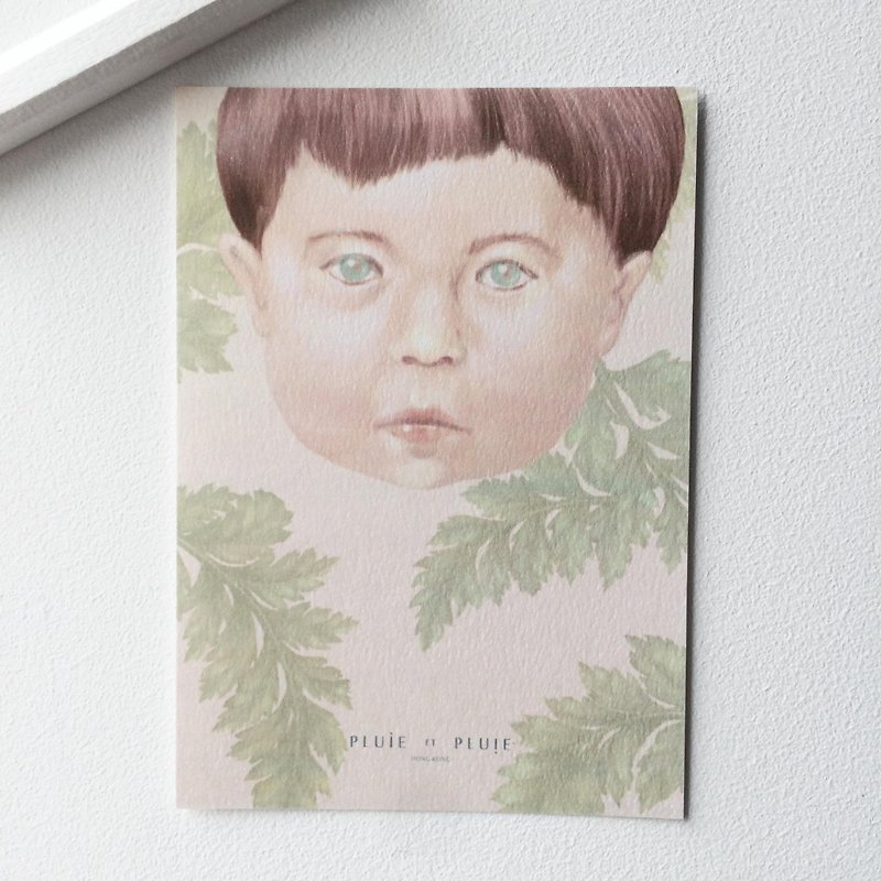 ＃04 小孩子明信片 : LONELY - 卡片/明信片 - 纸 粉红色