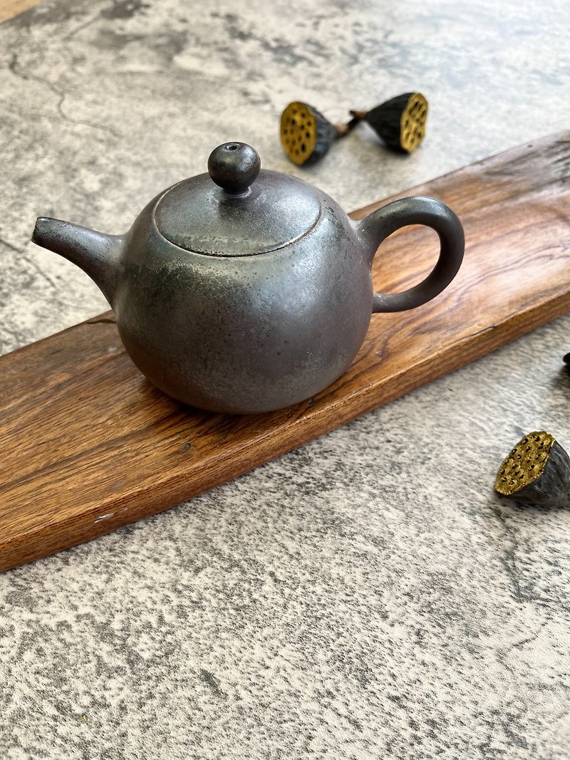 柴烧壶 - 茶具/茶杯 - 陶 咖啡色