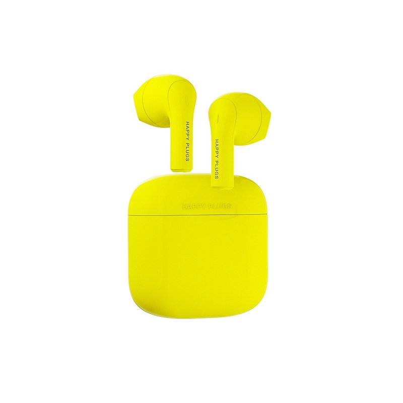 Happy Plugs Joy真无线蓝牙耳机 - 霓光黄【新品上市】 - 耳机 - 其他金属 黄色