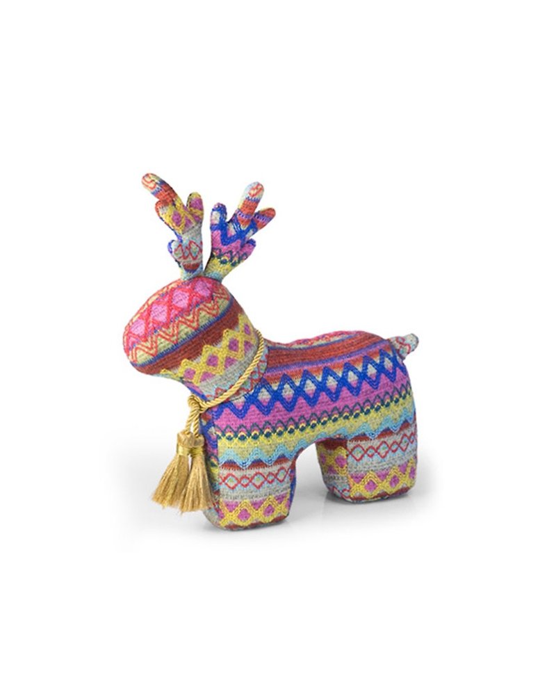 英国Dora Design高品质设计驯鹿布偶造型纸镇-缤纷限定版 - 其他 - 棉．麻 多色