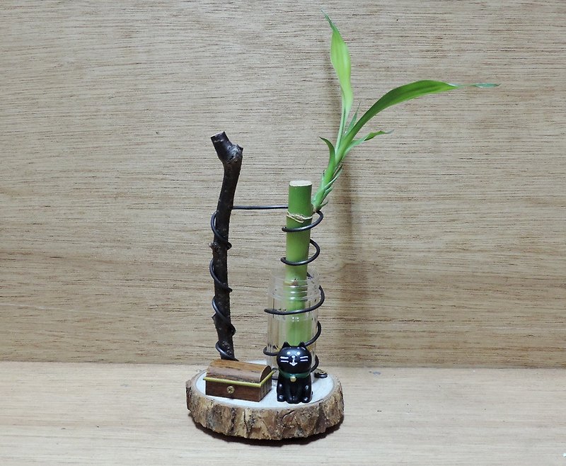 自然原木风 开运竹 节节高升 - 植栽/盆栽 - 其他材质 