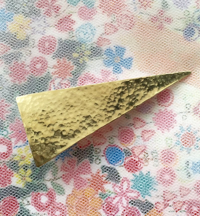 triangle clip トライアングル　クリップ S size - 发饰 - 其他金属 金色