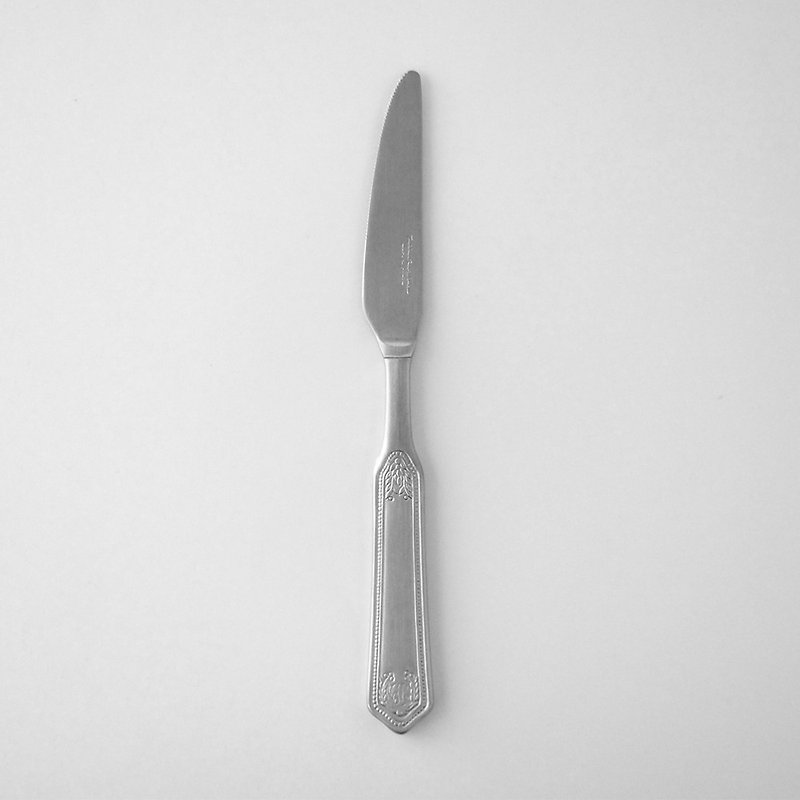 日本高桑金属  日制古典宫廷风不锈钢餐刀-2入 - 餐刀/叉/匙组合 - 不锈钢 银色