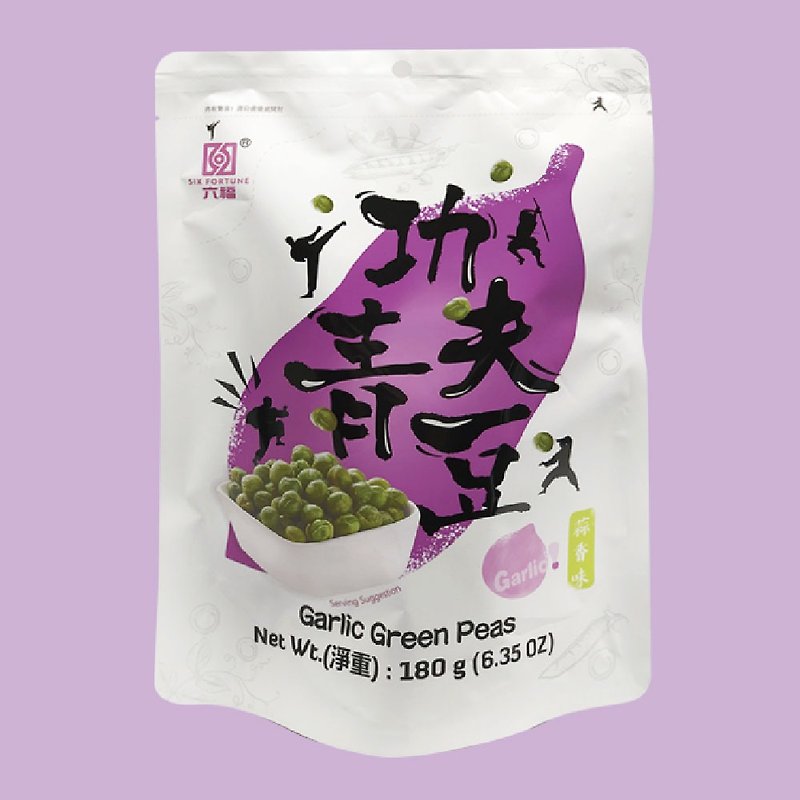 【永祯】功夫青豆180g -蒜香口味 - 零食/点心 - 其他材质 紫色