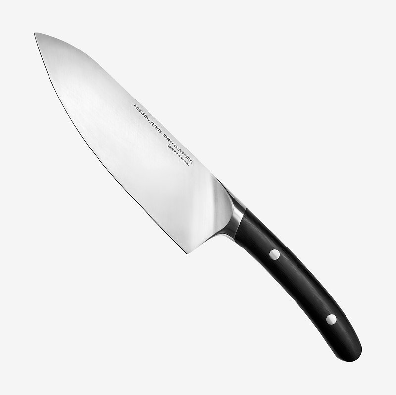 瑞典主厨秘密 主厨刀(L) 32CM 瑞典钢材 - 餐刀/叉/匙组合 - 不锈钢 银色
