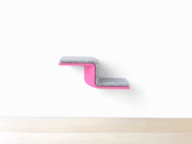 小さな階段シェルフ【ピンク】 - 其他家具 - 羊毛 粉红色