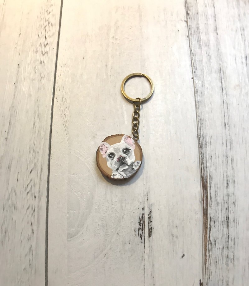原木钥匙圈3-4厘米 - 钥匙链/钥匙包 - 木头 