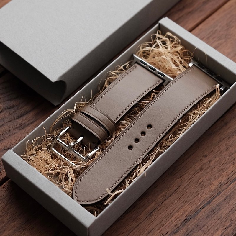 Apple watch表带 订制 watch strap 真皮表带 定制手围 - 表带 - 真皮 